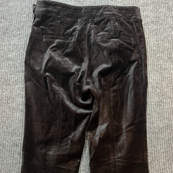 Anthropologie Essential Slim Velvet Side Ankle Pants Tailored Fit Womens 2 28x26 - Picture 5 of 9
